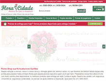 Tablet Screenshot of floracidade.com.br